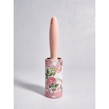Pembe Saplı Yapışkanlı Tüy Toplayıcı Rulo Bant 60 Yaprak Pet Shop