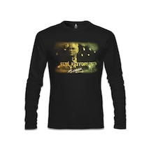 Atatürk Siyah Erkek Sweatshirt (132341470)