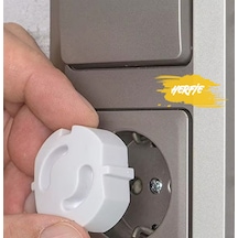 Çevirmeli Elektrik Girişi Tıkacı Yuva Kapatma Aparatı Yeni Doğan Odası Önlemi