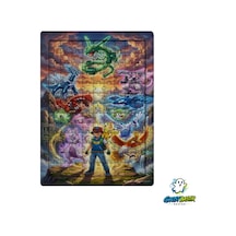 Pokemon 99 Parça Ayaklı Puzzle Dekoratif Çocuk Yapbozu 0240