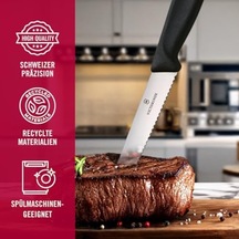 6.7233.6 Mutfak 6'lı Steak-biftek Bıçağı Blisterli