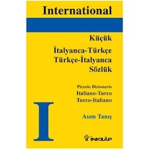 Küçük İtalyanca-Türkçe Sözlük - Asım Tanış - İnkılap Kitabevi