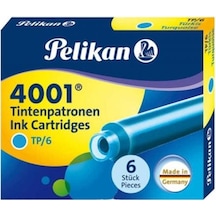 Pelikan Dolma Kalem Tüpü 6 Lı Turkuaz 4001