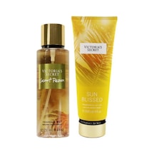 Victoria's Secret Coconut Passion & Sun Blissed Vücut Losyonu Ve Spreyi 2'li Set