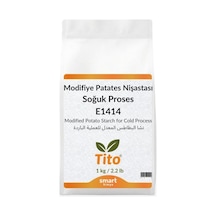Modifiye Patates Nişastası Soğuk Proses E1414 1 Kg