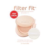 Peripera Filter Fit Milk Tone Up Cushion 01 Peach Milk Peripera Filter Fit Milk Tone Up Cushion 01 Peach Milk