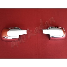 Db Chrome Renault Megane 2 Krom Ayna Kapağı 2004-2010 2 Parça Abs