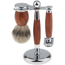 Suntek Lüks Tıraş Seti Gülağacı Güvenlik Jilet Fırçası