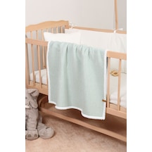 Pouf Bebek Battaniye 100x120 Cm Alize Yeşil Renkli