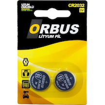 Orbus Cr2032 3 Volt Lityum Para Pil 2li Paket ı