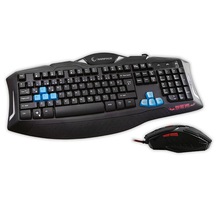 Rampage KM-R5 Usb 3 Farklı Ledli Gaming Multimedia Q Klavye Mouse Set