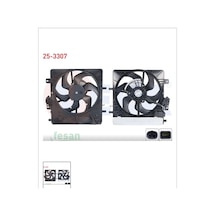 Cıtroen C2 C3 Iı C3 P-1007 6kanat Çift Devreli Motor Plurıel Fan Motoru
