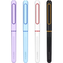 Wrıtech W-5156a1 Space Up Metal 0,7mm Mor Gövde Versatil Kalem - 6'lı Kutu 001 Siyah