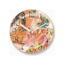 Bombe Camlı Buzdolabı Mıknatıslı Duvara Asılabilen Aat Çok Renkli