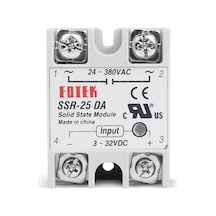 Ssr-25da Ssr Solid State Röle 25a Katı Hal Rölesi