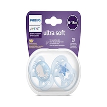 Philips Avent Ultra Soft Emzik 6-18 Ay Mavi