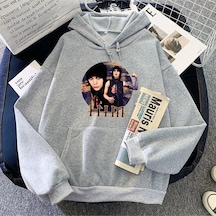 Gri Kıyafetleri Onu Ville Valo Ağır Zihinsel Moda Harajuku Tarzı U Gri