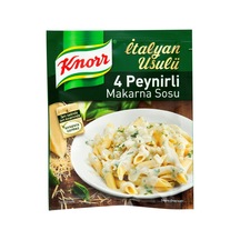 Knorr Peynirli Makarna Sosu 50g - Pratik Ve Lezzetli Makarna Sosu - 6 Adet Tarı