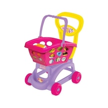 Barbie Sepetli Market Arabası Pembe