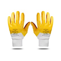 Maxsafety Nıt-400 Nitril Kaplama Sanayi İş Usta Eldiveni 10/xl 6 Çift Diğer