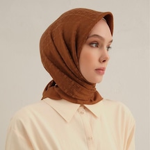 Armine E00oa0444084 74 Armine Lyocell Eşarp 5 Kahverengi