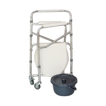 Medikaltec Comfort Plus Dm696 Tekerlekli Kovalı Komot