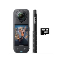 X5 İnvisible 114cm Selfie Stick Bundle Siyah