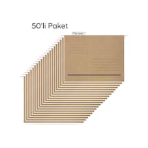 Tuna Askılı Dosya Metal Çubuklu Telli Tek Sayfa Asd2001 50 Lı Paket