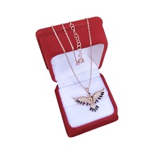 Modahilye 925 Ayar Gümüş Anka Kuşu Rozegold Renk Kolye Rose Gold