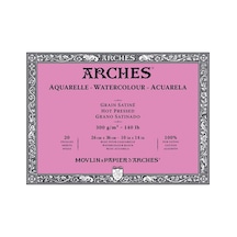 Arches Suluboya Blok Gs Hp 300G 26X36 Cm 20'Li
