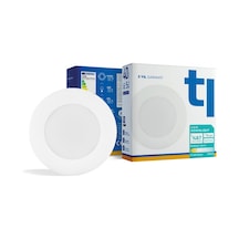 Redeem C10W Downlight, Titreşimsiz, Göz Konforu, 542 Lümen, Sıcak Beyaz, 2700 Kelvin Beyaz