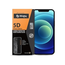 Blogy Apple Uyumlu   iPhone 12 Mini İle Flexi 5d Ekran Koruyucu