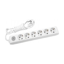 Multilet 6 Lı Anahtarlı 3 Metre Kablolu Grup Priz Diğer