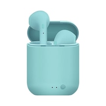 Kablosuz Kulaklık Mini2 Macaron Bluetooth 5.0 Evrensel Uyumluluk Tws Mavi Mavi