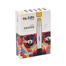 Carioca Plus Art Crayon Boya 12li Sert Kutu Çok Renkli