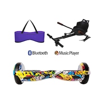 Citymate Elektrikli Kaykay Hoverboard Akıllı Denge 6.5 Inch + Hoverkart + Çanta Extrem58 Paket D01