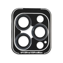 İphone 15 Pro Max Pvd Metal Kamera Lens - Lacivert