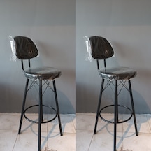 Bar Sandalyesi Bar Taburesi Mutfak Sandalyesi Cafe Sandalyesi (530714200) Siyah