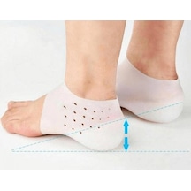 Topuk Yükseltici Topuk Çorabı Boy Uzatıcı Çorap Silikon 3 Cm Uzat Topuk Yükseltici Topuk Çorabı Boy Uzatıcı Çorap Silikon 3 Cm Uzat