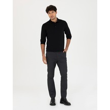 Pierre Cardin Erkek Siyah Kanvas / Chino Pantolon 50278440-vr046 Siyah