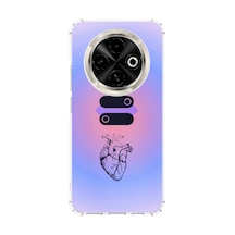 Tecno Spark 30c Uyumlu Mantık Ve Duygu Temalı Baskılı Silikon Kılıf