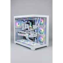 Onyx W 7x12cm Argb Fan Temper Cam 1 X Type-c - 1 X Usb 3.0 Akvaryum Gaming Oyuncu Kasası