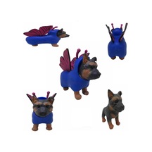 Dress Your Puppy Kostümlü Esneyen Figürler Köpek Kelebek Alman Ku