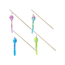 Eastland Ahşap Saplı Peluş Fareli Kedi Oltası 40 Cm