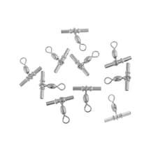 Suntek 10 Adet Balıkçılık Sıkma Döner Çapraz Hat 15mm