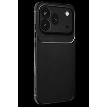 Huawei Honor 600 Pro Auto Focus Karbon Kapak - Siyah