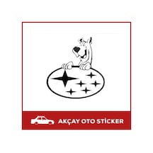 Scooby Do Subaru Sticker Scooby Do Subaru Oto Sticker Arma