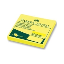 Faber Castell Not Kağıdı 50 50 Yapışkanlı Fosforlu Sarı