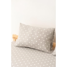 Soley Mix & Match Hearts %100 Pamuk 2'li Yastık Kılıfı Seti 001