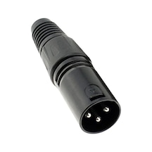 Hepa Merz Sfc - M21 Canon Erkek 3 Pinli Xlr Siyah Konnektör